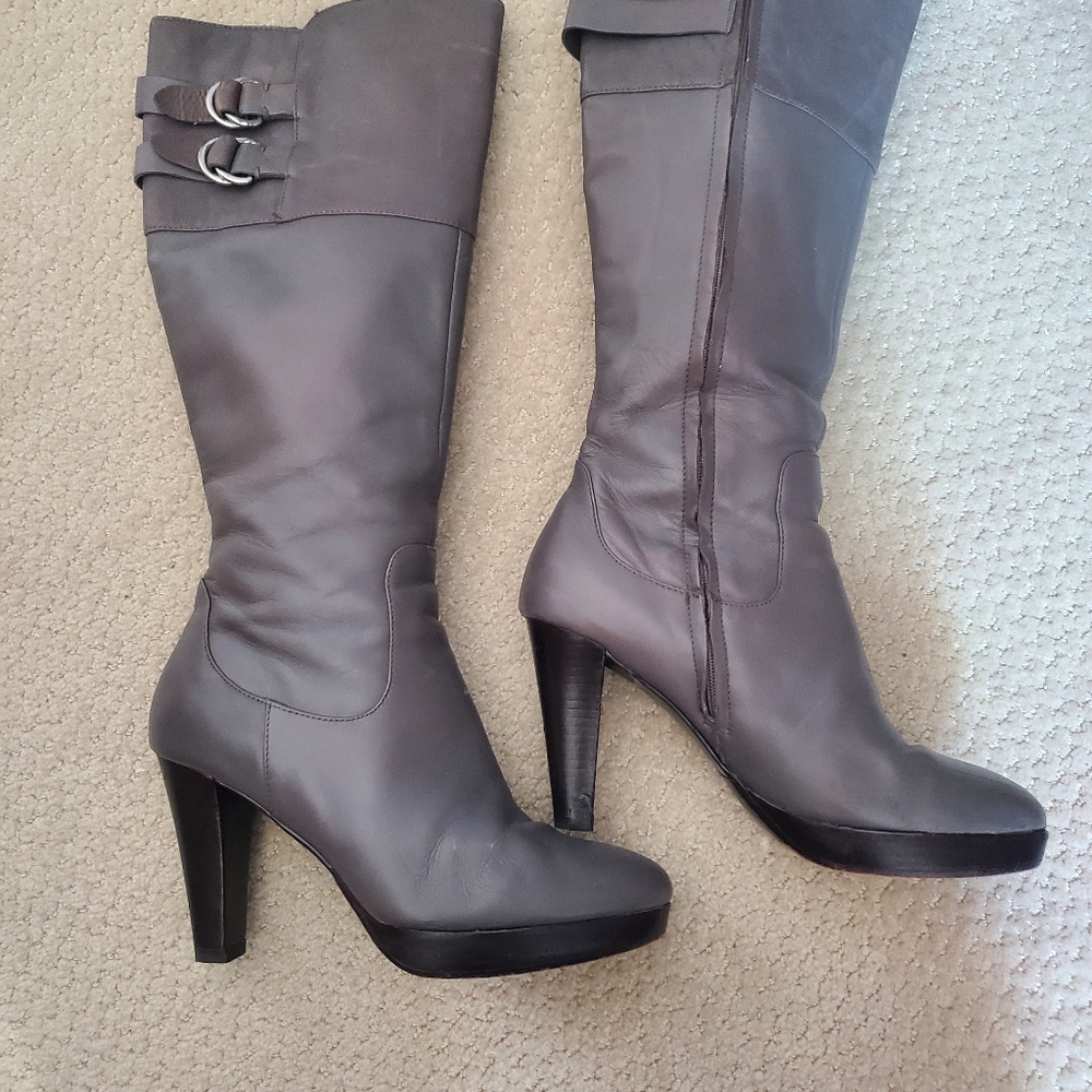 Cole Haan boot grey Nike Air size 8.5B